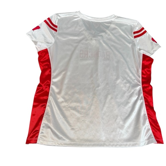 Knights Apparel Wisconsin Badgers Womens Size 2XL Jersey Shirt w/ Rhinestones - Picture 9 of 13